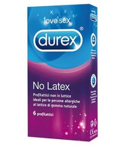Durex No Latex Profilattico Non in Lattice 6 Pezzi
