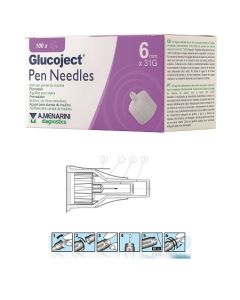 Glucoject Ago Penna 6mm G31