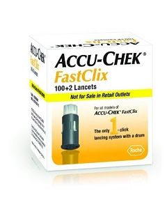 Accu-chek Fastclix 100+2lanc