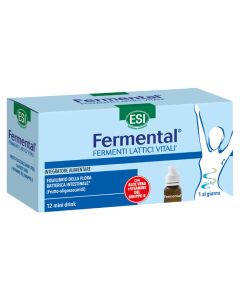 Esi Fermental Max Mini Drink Integratore Ripristina Flora Batterica Intestinale 12 Flaconcini