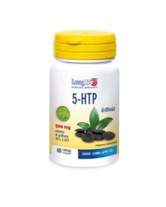 Longlife 5-HTP Integratore per Ansia e Stress 60 Capsule vegetali