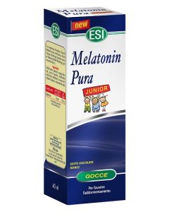 ESI Melatonina Pura Junior Gocce gusto cioccolato bianco 40 ml