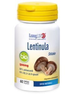 LongLife Lentinula Bio Integratore 60 Capsule