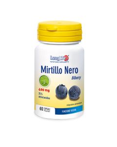 Longlife Mirtillo Nero integratore per la vista 60 Capsule