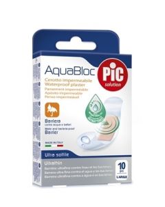 Pic Cerotto Aquablock Impermeabile 25 x 72 mm 10 Pezzi