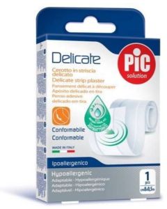 Pic Delicate Cerotto in Striscia Delicato Bianco cm 8x0,5 m