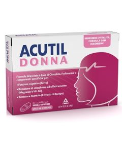 Angelini Acutil Donna 20 Compresse Integratore per Benessere Femminile