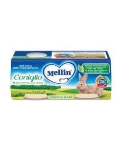Mellin Omog Coniglio 2x120g