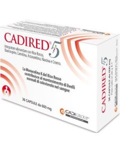 Cadired 5 Integratore Controllo Coletserolo 36 Capsule