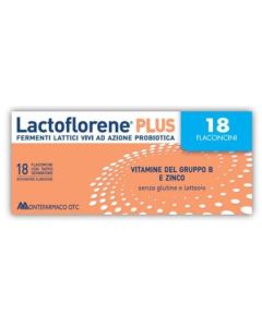 Lactoflorene Plus Integratore Fermenti Lattici Vivi 18 Flaconcini