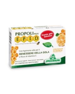 Specchiasol Epid Compresse Arancia Integratore Gola 20 Compresse Masticabili