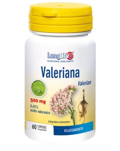 Longlife Valeriana Integratore Per Il Sonno 60 Capsule 500 mg