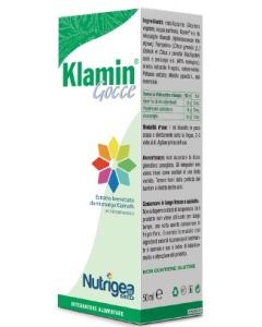 Nutrigea Klamin Gocce 50 ml – Integratore con Microalghe Klamath per l'Integrazione di Nutrienti