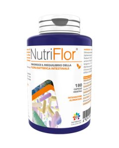 Nutriflor Flacone 180 Capsule Vegetali Astuccio 92,7 G Nuova Formula