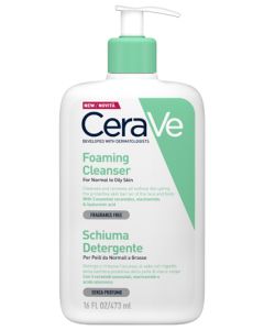 CeraVe Schiuma Detergente Viso Pelle Grassa Seboregolatrice 473 ml