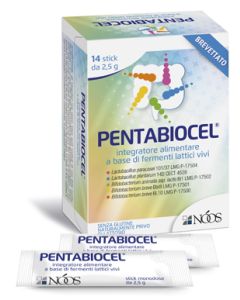 Pentabiocel Integratore Fermenti Lattici Vivi 14 Bustine Stick