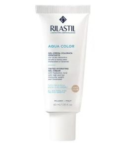 Rilastil Aqua Color Light Gel-Crema Colorata Viso 40 ml 0%