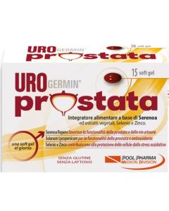 Pool Pharma Urogermin Prostata Integratore Alimentare 15 Capsule