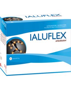 Nutrifarma Ialuflex Integratore Ossa Cartilagini Tendini e Legamenti, 30 Buste