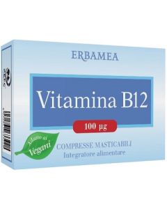 Erbamea Vitamina B12 90 Compresse Masticabili