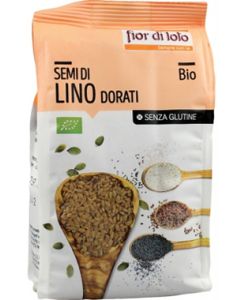 Fior Di Loto Semi Di Lino Dorati Biologici 400 g