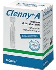 CLENNY A Soluzione Fisiologica Per Aerosol 25 Flaconcini Da 2 ml