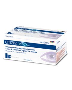Bruschettini Citizin Integratore per la vista 20 bustine x 15 ml