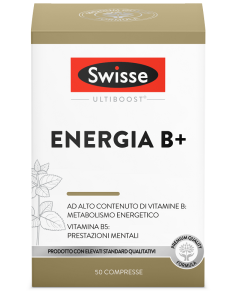Swisse Energia B+ Integratore Vitamina B 50 Compresse