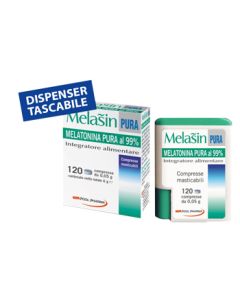 Melasin Pura Integratore Sonno 120 Mini-Compresse