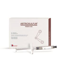 Artrosulfur MSM + HA 3 Siringhe Preriempite per le Articolazioni 2 ml