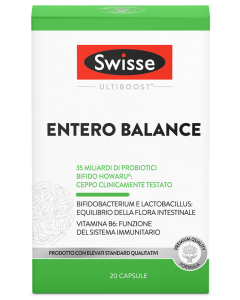 Swisse Entero Balance Integratore Probiotici 20 Capsule
