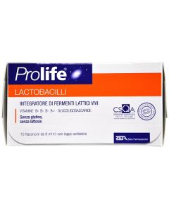 Prolife Lactobacilli Integratore Equilibrio Intestinale 10 Flaconcini