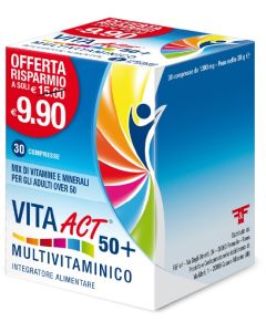Linea Act Vita Act 50 Multivitaminico Integratore 30 Compresse