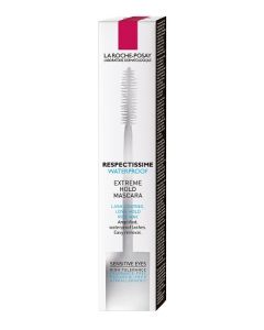 La Roche-Posay Toleriane Mascara Waterproof Nero resistente e ristrutturante con Olio di Jojoba 6,9 ml