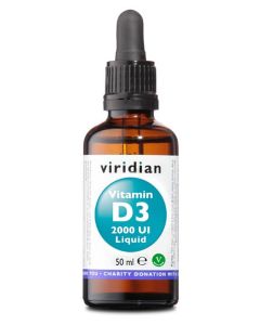 Viridian Vitamin d3 2000ui Liq