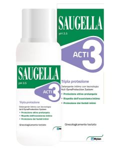 Saugella ACTI3 Detergente Intimo 250ml