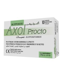 Axol Procto 10supposte 2g
