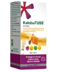 Kaloba Tuss Sciroppo Per La Tosse Secca e Grassa Bambini 180 g