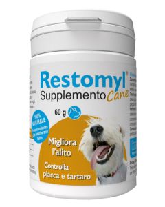 Restomyl Supplemento Nutrizionale Veterinario Alitosi Cane 60 g