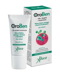 Aboca Oroben Gel Orale Afte e Gengiviti 15 ml