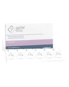 Lilith Ovuli Vaginali Per la Secchezza Vaginale e Alterazioni distrofiche 6 pezzi