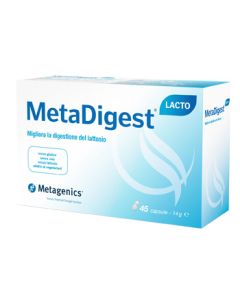 MetaDigest Lacto Integratore Digestione Lattosio 45 Capsule