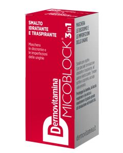 Dermovitamina Micoblock 3in1 Smalto Idratante Traspirante 5 ml