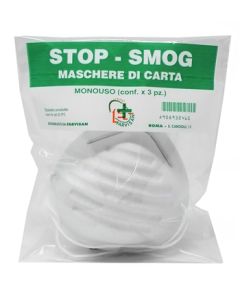 Stop-smog Maschere Carta 3pz