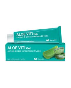 Aloe Viti Gel Rinfrescante Lenitivo Pelle Arrossata 100 ml