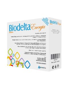 Biodelta Energia Integratore Alimentare Metabolismo Energetico, 20 Bustine