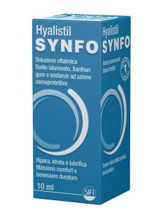 Hyalistil Synfo Soluzione Oftalmica Protettiva e Idratante per Occhi Flacone da 10ml