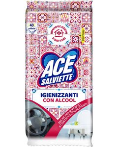 Ace Salviette Igien Alcool40pz