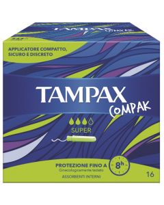 Tampax Compak Super 16pz