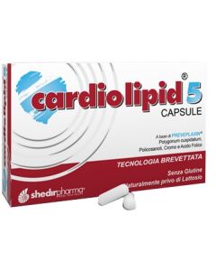 Cardiolipid 5 Integratore Colesterolo 30 Capsule